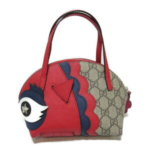 Gucci Owl Handbag Canvas Red Beige Navy Blue Bag